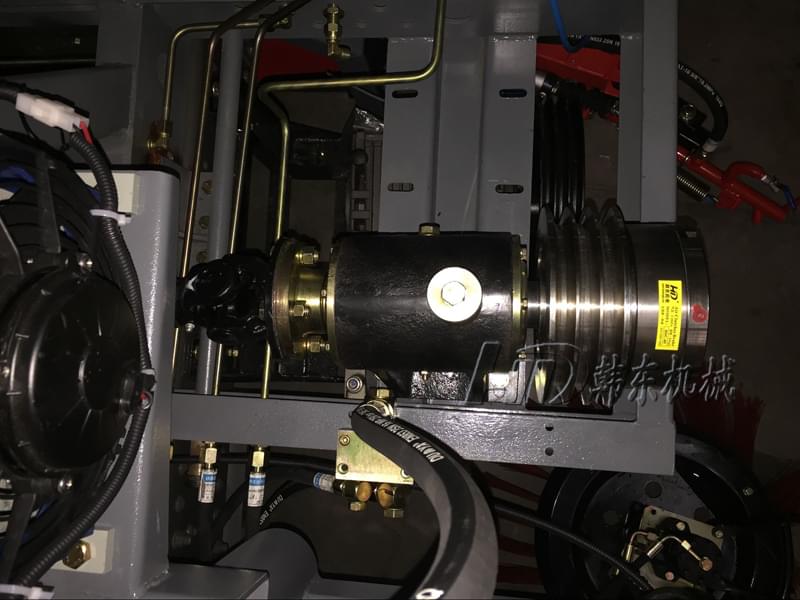 環衛車氣動離合器BDC-80案例效果圖 環衛車氣動離合器BDC